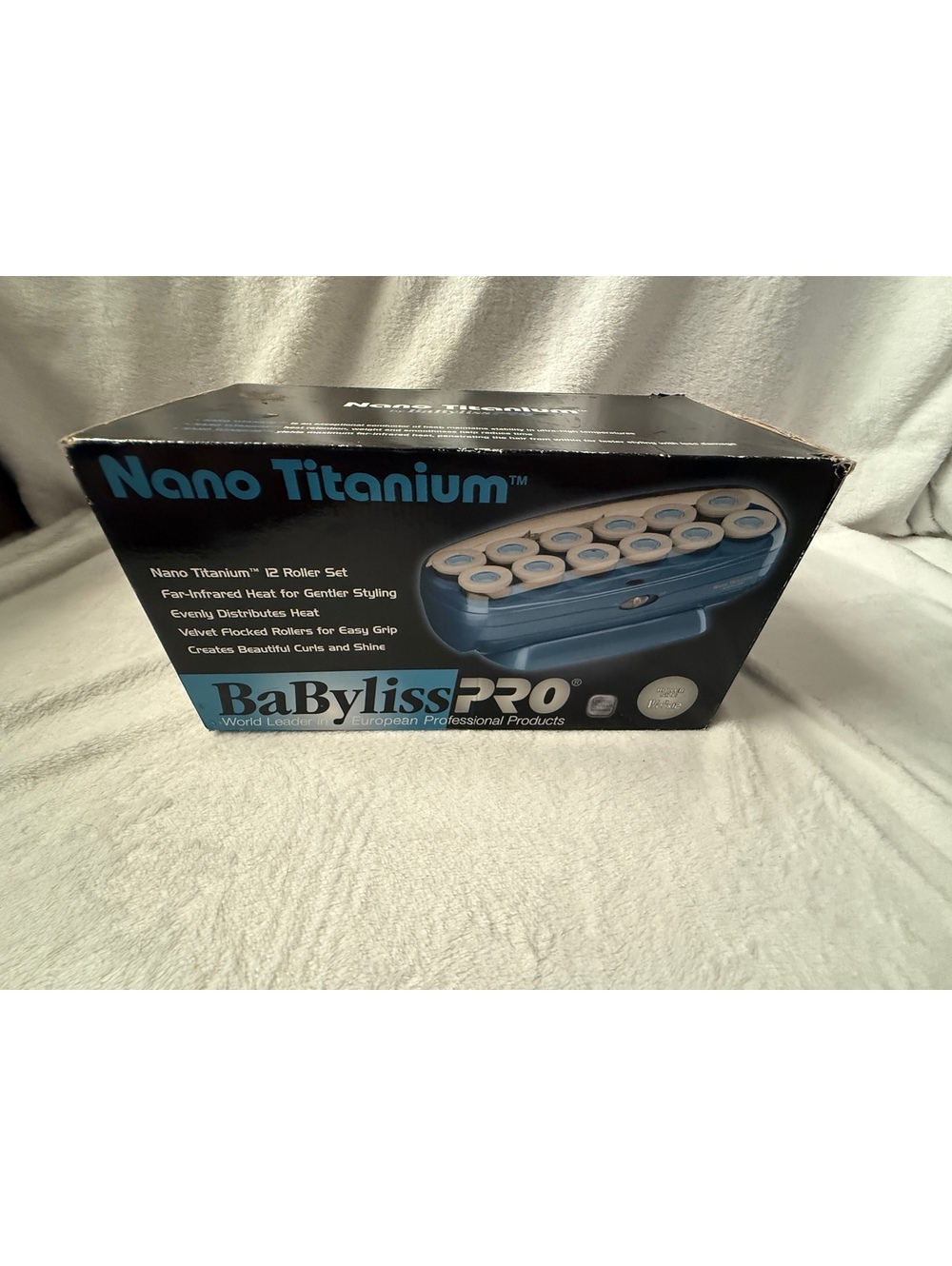 BaBylissPRO Nano Titanium 12 Roller Set Open Box Unused